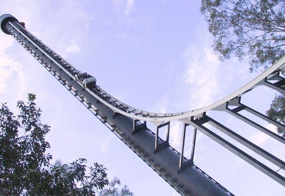Tower of terror II - самый страшный аттракцион в Австралии Tower of terror II - самый страшный аттракцион в Австралии