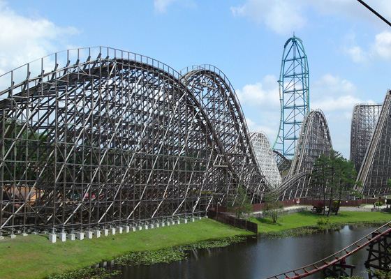 Страшные «американские горки» Kingda Ka