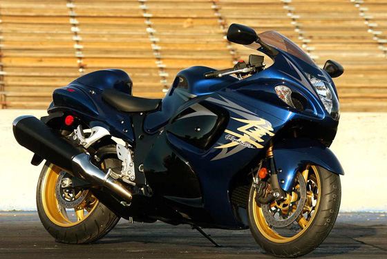 Suzuki Hayabusa - самый быстрый мотоцикл в мире