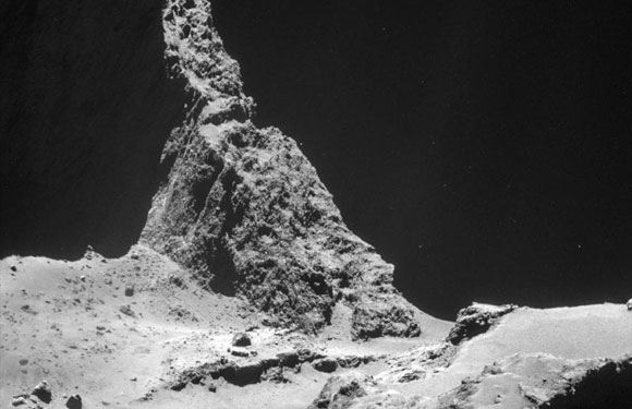 Поверхность кометы Чурюмова-Герасименко, снимок Philae Поверхность кометы Чурюмова-Герасименко, снимок Philae