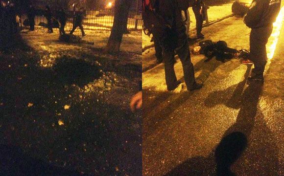 У здания суда в Харькове произошел теракт У здания суда в Харькове произошел теракт