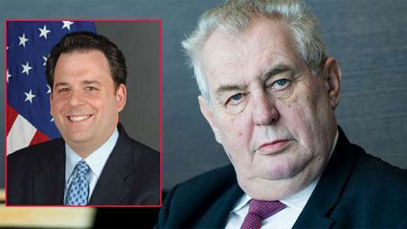 Президент Чехии Милош Зееман недоволен высказываниями американского посла Президент Чехии Милош Зееман недоволен высказываниями американского посла