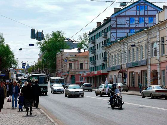 На улицах Томска На улицах Томска