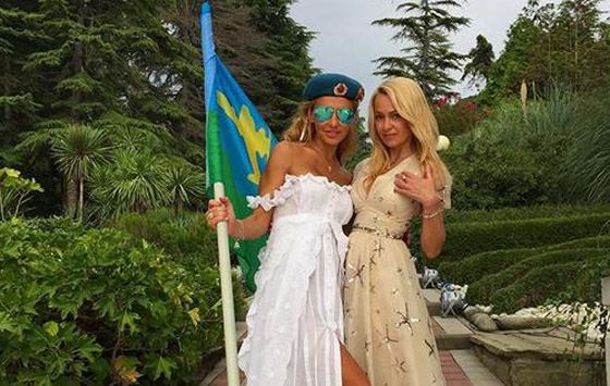 Татьяна Навка и Яна Рудковская Татьяна Навка и Яна Рудковская