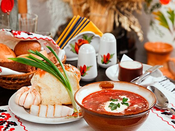 Современная русская кухня Современная русская кухня