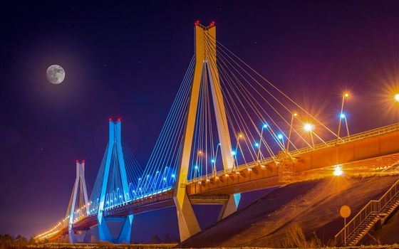 Вантовый мост в Муроме называют поющим Вантовый мост в Муроме называют поющим