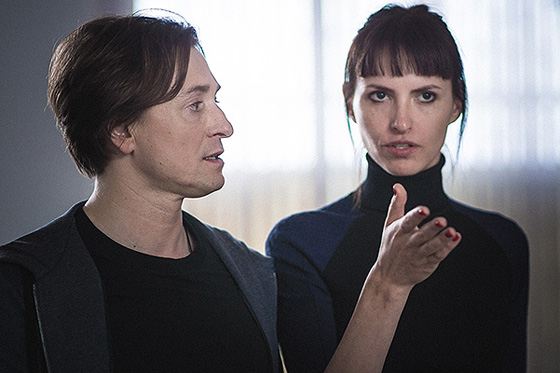 Сергей Безруков и Анна Матисон в работе над фильмом Сергей Безруков и Анна Матисон в работе над фильмом
