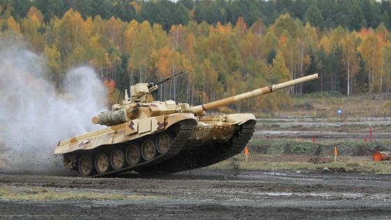 Одна из последних модификаций Т-90 – Т-90С Одна из последних модификаций Т-90 – Т-90С