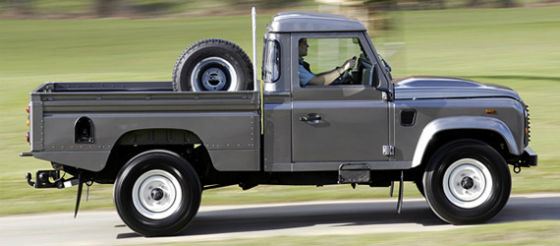 Land Rover Defender Pickup популярен в разных странах Land Rover Defender Pickup популярен в разных странах
