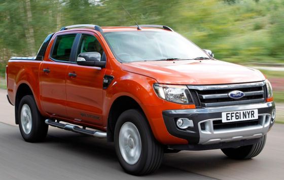 Ford Ranger удобен при езде по бездорожью