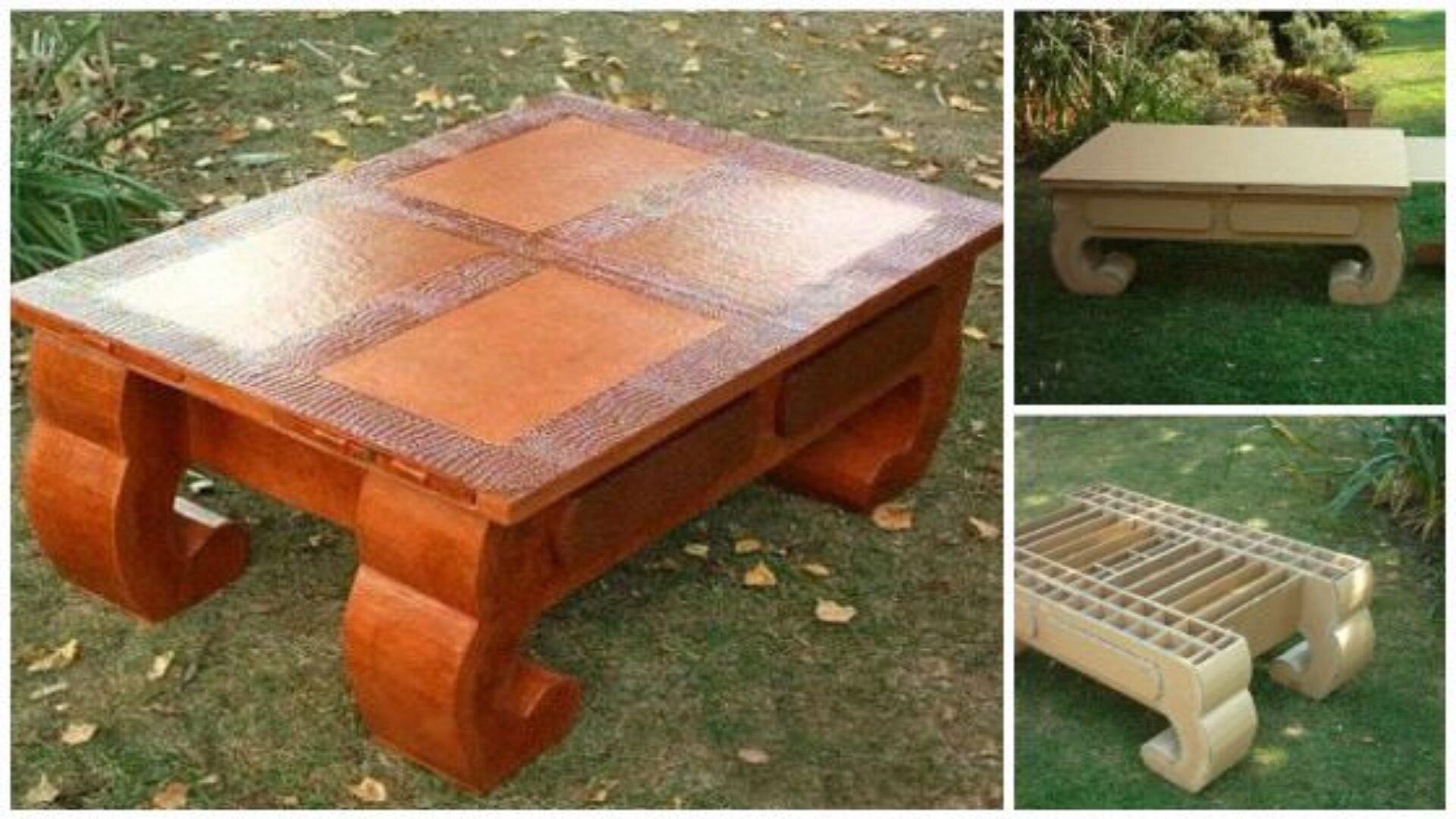 Из картона можно сделать очень прочную мебель Из картона можно сделать очень прочную мебель