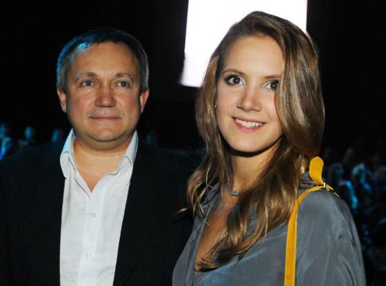 На фото: Кира Пластинина с отцом На фото: Кира Пластинина с отцом