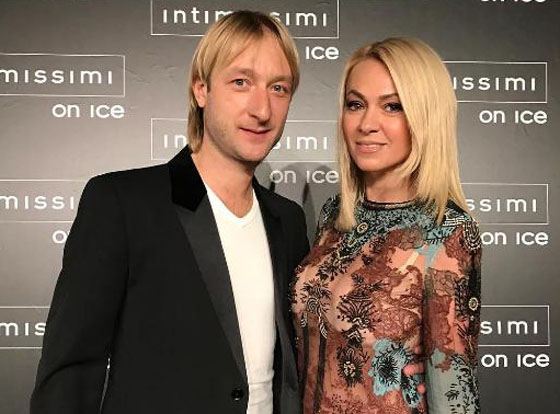 Евгений Плющенко и Яна Рудковская Евгений Плющенко и Яна Рудковская