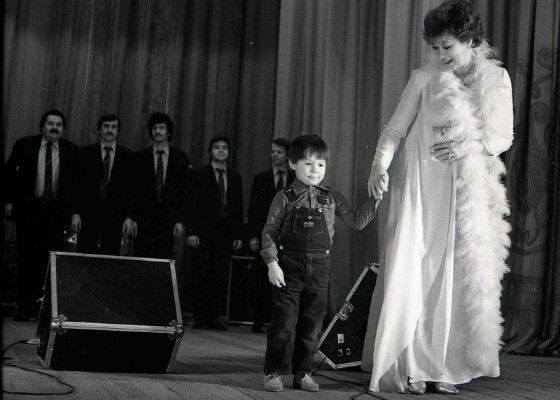 Эдита Пьеха с внуком Эдита Пьеха с внуком