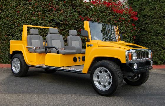 Эксклюзивный кар Hummer Golf Cart