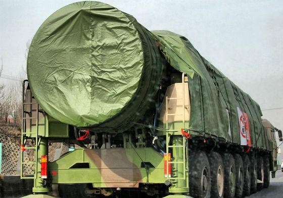 Фото ракет DF-41 на границе России и КНР всплыли в Сети Фото ракет DF-41 на границе России и КНР всплыли в Сети