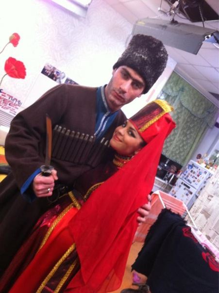 Тигран и Юля Салибековы Новый год встретят в Осетии